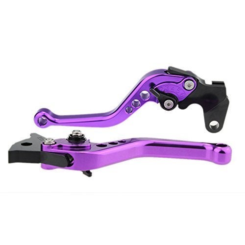 FXCNC CNC Brake Clutch Levers Compatible with GROM MSX125 CBR300R CB300F CB300 CB300R CB300FA 2014-2020, CBR250R 2011-2013, CB400F CB400R 2013-15, CBR500R CB500F CB500X 2013-2020, CB125/F/R 2019-2020 - Image 2
